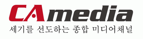 (주)씨에이미디어의 기업로고