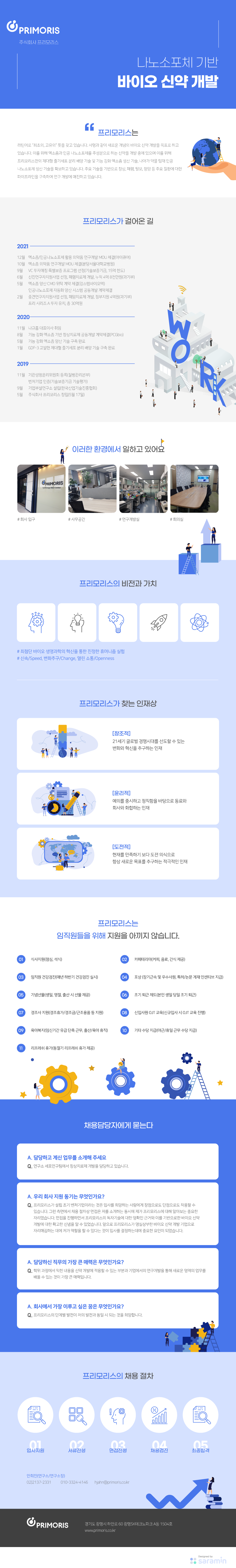 (주)프리모리스테라퓨틱스 기업소개