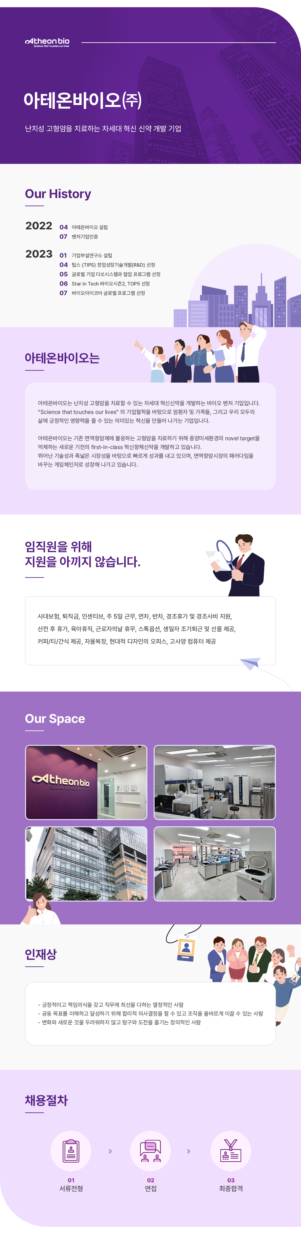 아테온바이오(주) 기업소개
