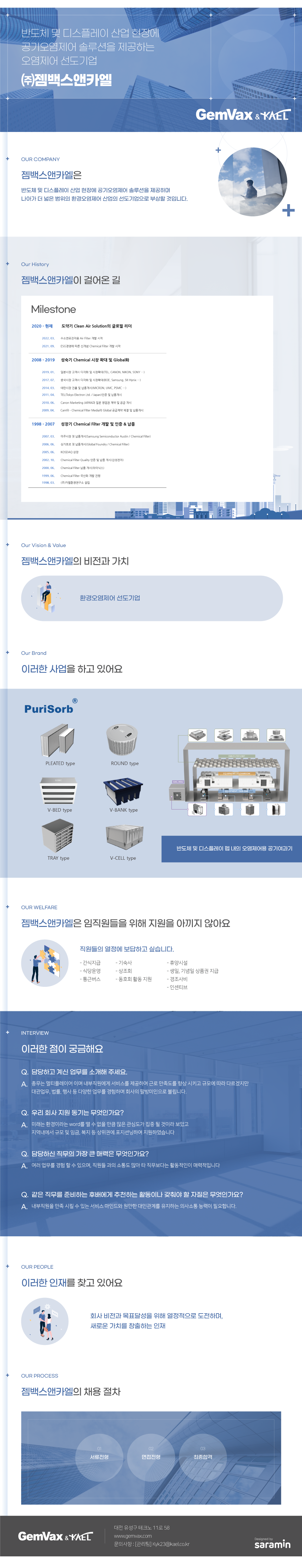 (주)젬백스&카엘 기업소개