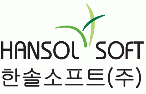 한솔소프트(주)부산지사의 기업로고