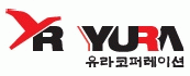 유라테크의 계열사 (주)유라코퍼레이션의 로고