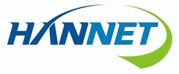 한국컴퓨터지주의 계열사 (주)한네트의 로고