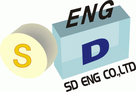 (주)에스디이엔지의 기업로고