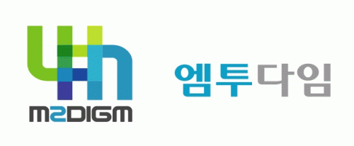 엠투다임(M2Digm)의 기업로고