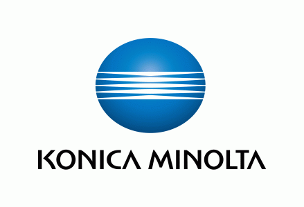 킨코스코리아의 계열사 코니카미놀타센싱코리아(주)의 로고