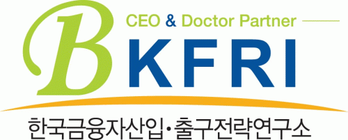 (주)한국금융자산입출구전략연구소의 기업로고
