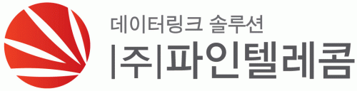 (주)파인텔레콤의 기업로고