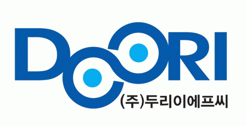 (주)두리이에프씨의 기업로고