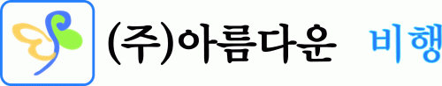 (주)아름다운비행의 기업로고