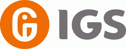 넷마블의 계열사 아이지에스(주)의 로고