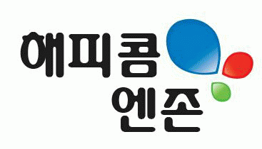 해피콤엔존의 기업로고