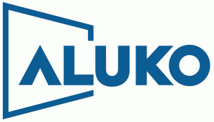 인기 검색 기업 알루코의 로고 이미지