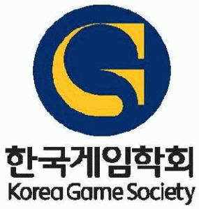 (사)한국게임학회의 기업로고