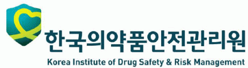 식품의약품안전처의 계열사 한국의약품안전관리원의 로고
