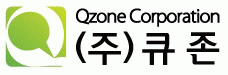 (주)큐존의 기업로고