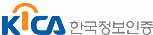 한국정보인증(주)의 기업로고