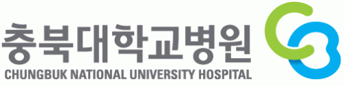 교육부의 계열사 충북대학교병원의 로고