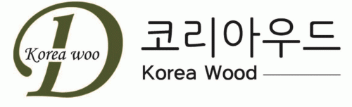 (주)코리아우드의 기업로고