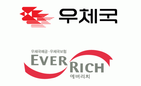 우체국센터의 기업로고