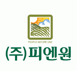 (주)피엔원의 기업로고