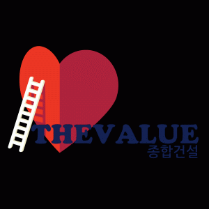 THEVALUE종합건설의 기업로고