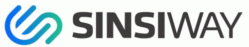 엑셈의 계열사 (주)신시웨이의 로고