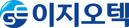 (주)이지오텍의 기업로고