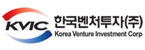 중소벤처기업부의 계열사 한국벤처투자의 로고