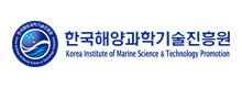 해양수산부의 계열사 해양수산과학기술진흥원의 로고