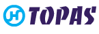 한진의 계열사 토파스여행정보(주)의 로고