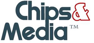 텔레칩스의 계열사 (주)칩스앤미디어의 로고