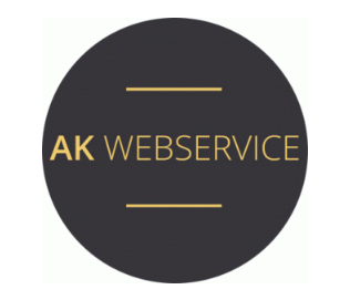 AK 웹서비스의 기업로고