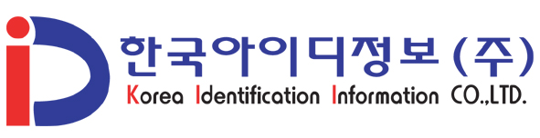 한국아이디정보(주)의 기업로고