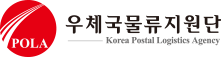 과학기술정보통신부의 계열사 (재)우체국물류지원단의 로고