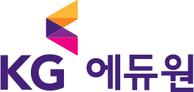 KG의 계열사 (주)케이지에듀원의 로고