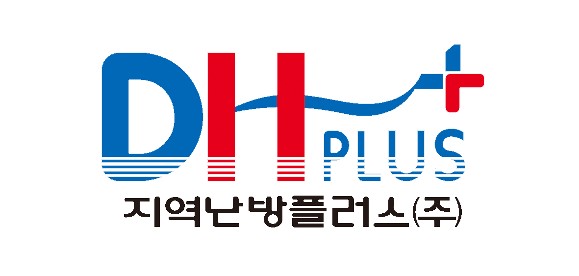 한국지역난방공사의 계열사 지역난방플러스(주)의 로고
