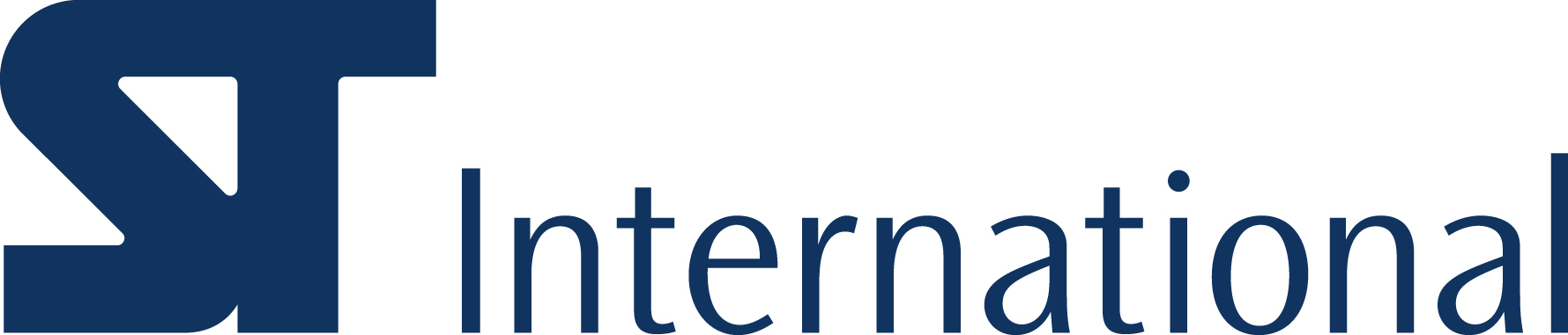 삼천리의 계열사 (주)에스티인터내셔널코퍼레이션의 로고
