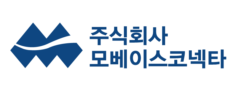 (주)모베이스코넥타의 기업로고