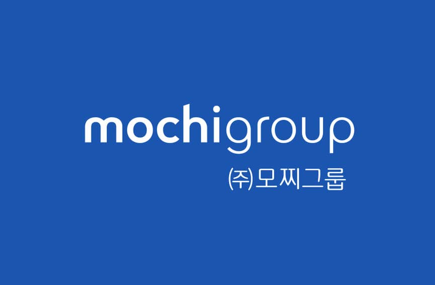 (주)모찌그룹의 기업로고