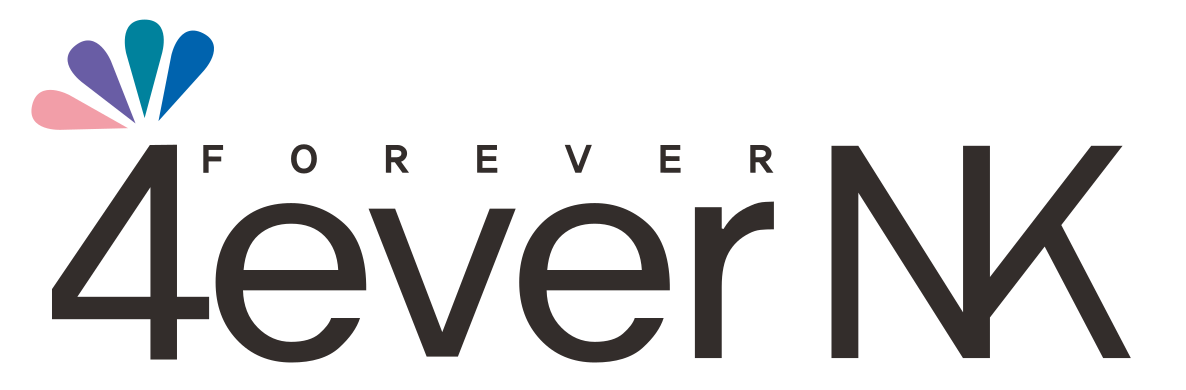 에이치앤비디자인의 계열사 (주)포에버엔케이의 로고