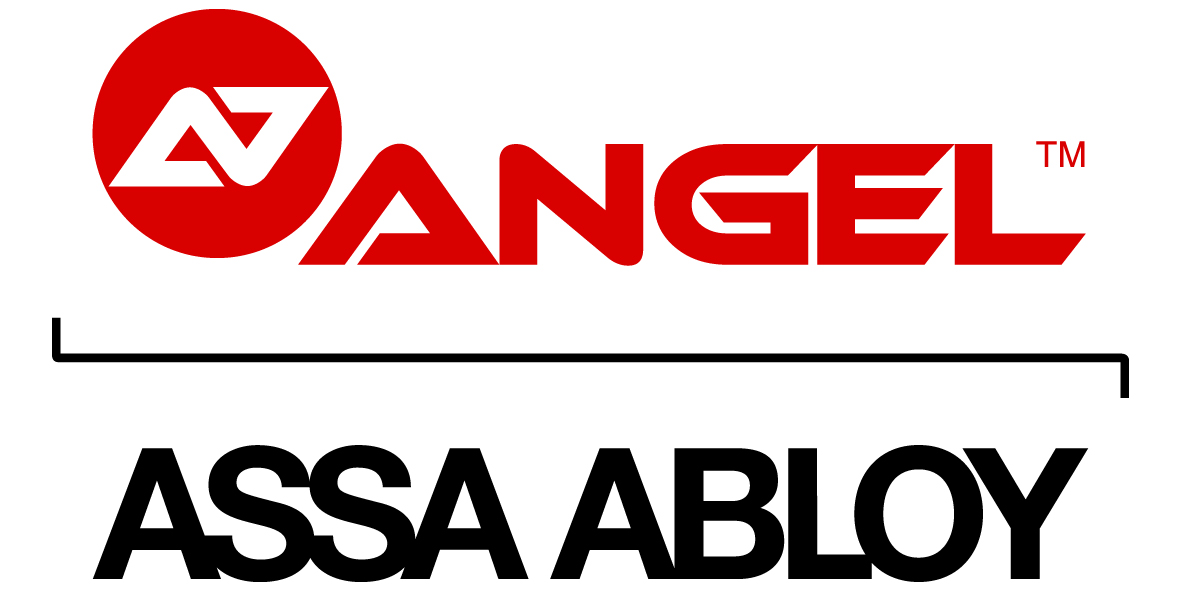 ASSA ABLOY AB의 계열사 아사아블로이코리아(주)엔젤금속의 로고