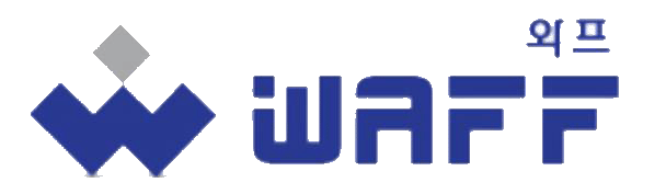 와프（WAFF）의 기업로고