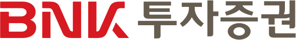 BNK금융의 계열사 (주)비엔케이투자증권의 로고