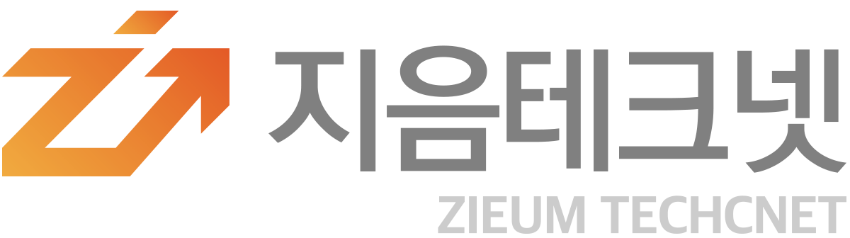 (주)지음테크넷의 기업로고