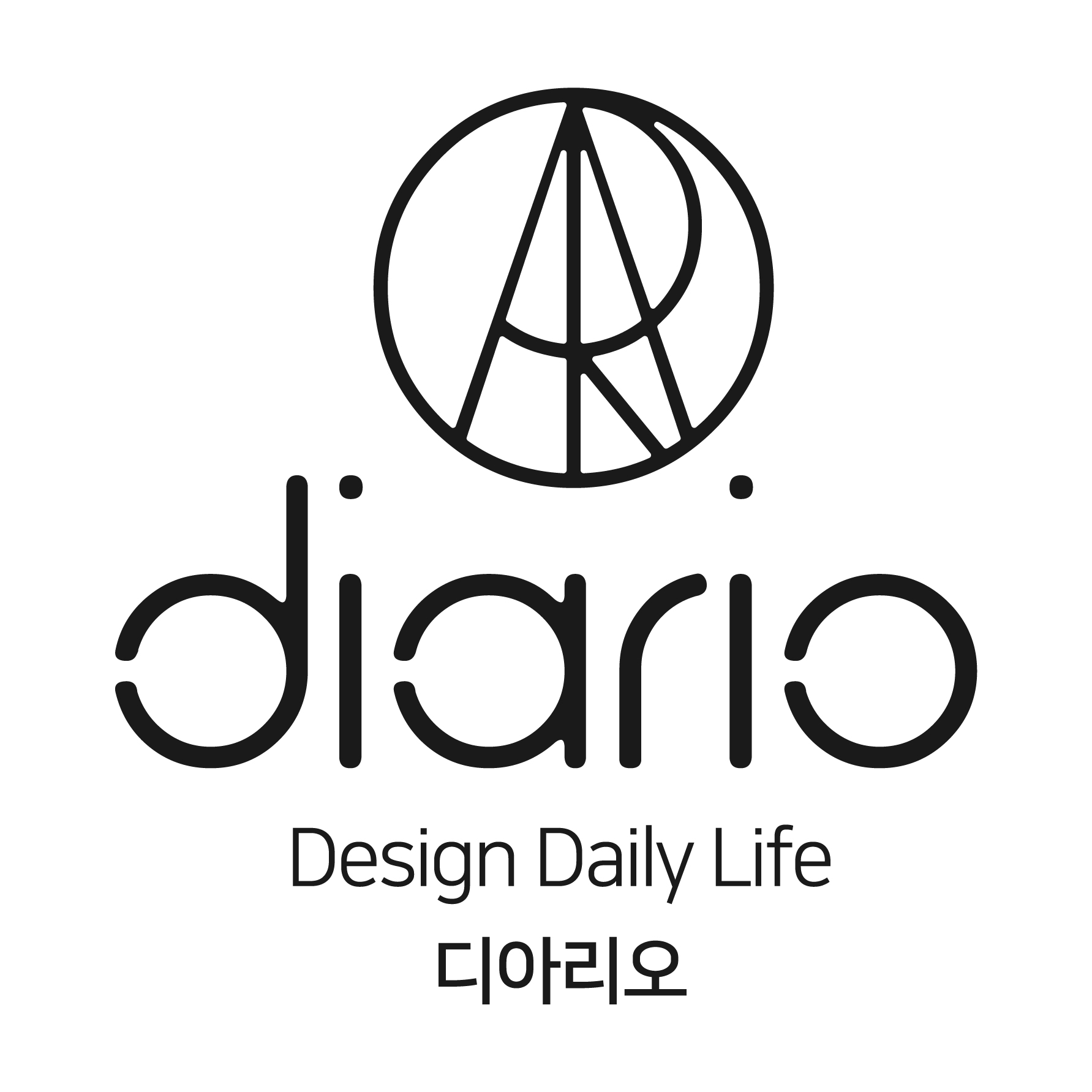 (주)디아리오의 기업로고