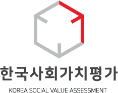 (주)한국사회가치평가의 기업로고