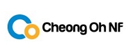 청오디피케이의 계열사 청오엔에프(주)의 로고