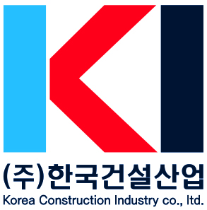 (주)한국건설산업의 기업로고