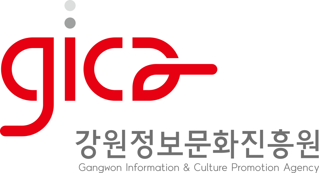 (재)강원정보문화진흥원의 기업로고